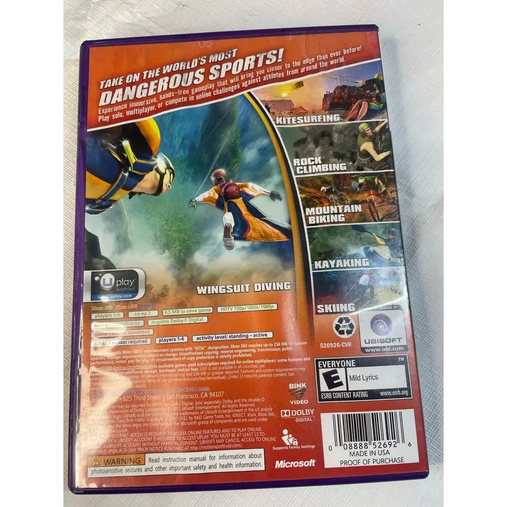 Microsoft XBOX 360 Motion Sports Adrenaline EUC